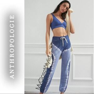 Anthropologie Sundry Basic Tie Dye Joggers Soft Sweatpants NWT S 1
